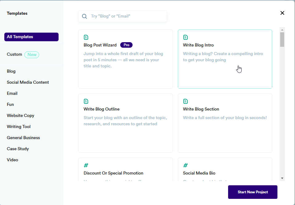 CopyAi Templates Library