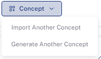Generate Concept Options: 
Import concept and Generate another concept