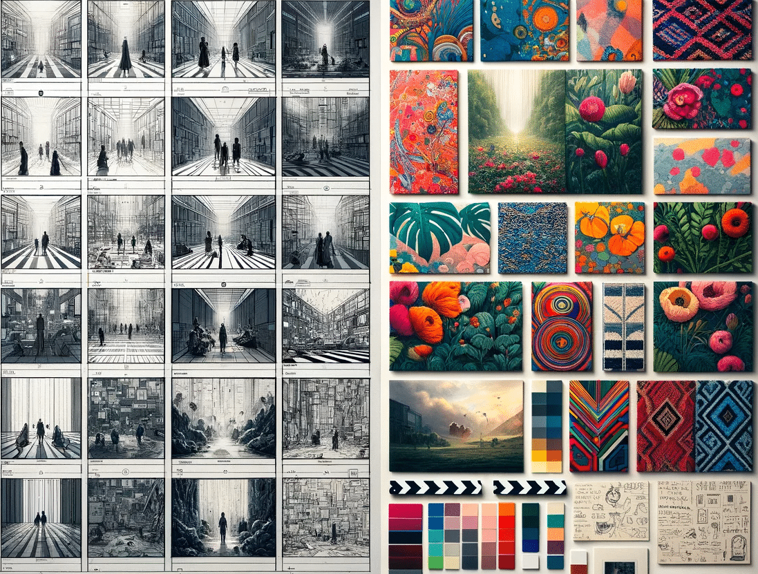 Storyboard vs. Moodboard What's the Difference? Storyboard Hero